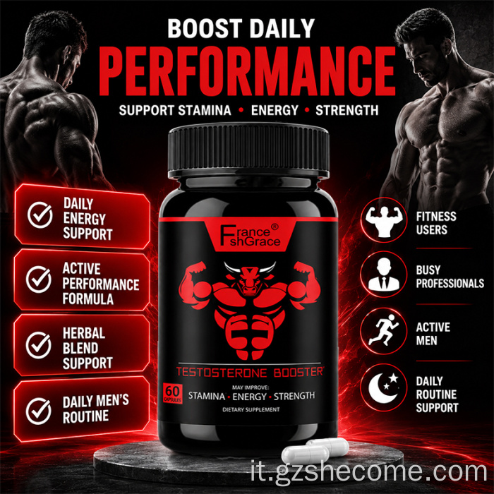 Capsule Men Energy Booster per uomini